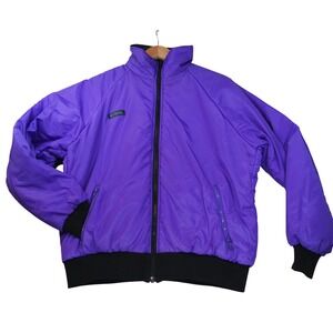 Columbia Sportswear Womens Vintage 1994 SL5750 Reversible Jacket Purple Sz XL